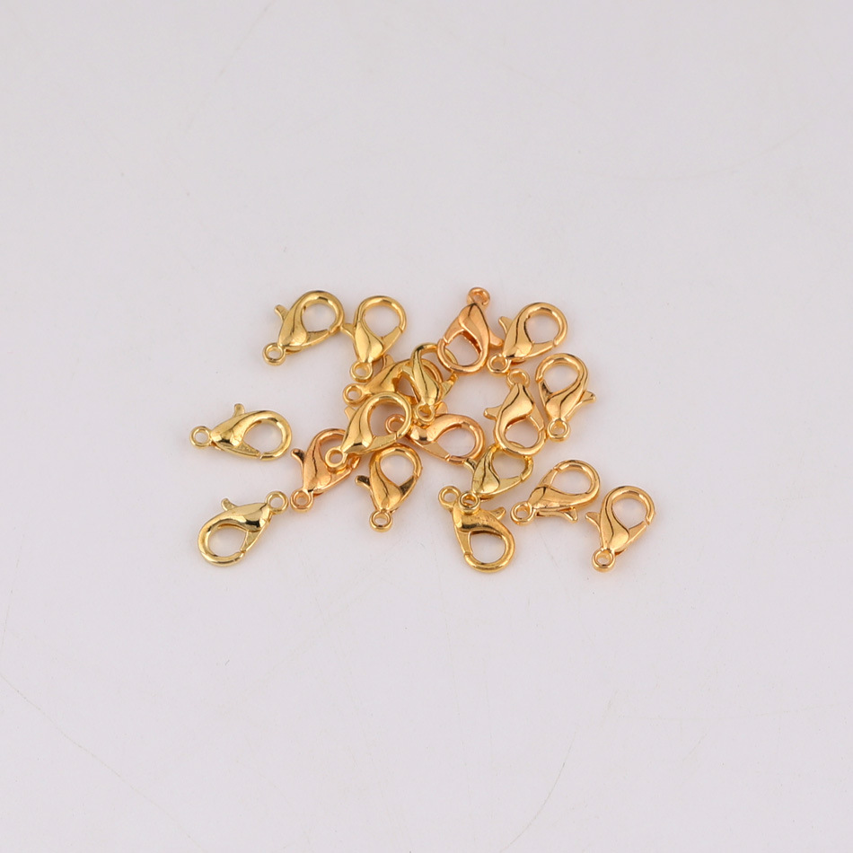 Picture of Metal Alloy Lobster Clasp DIY Jewelry Bracelet Necklace Ending Connection Buckle Multi-Color Multi-Specification Material Accessories