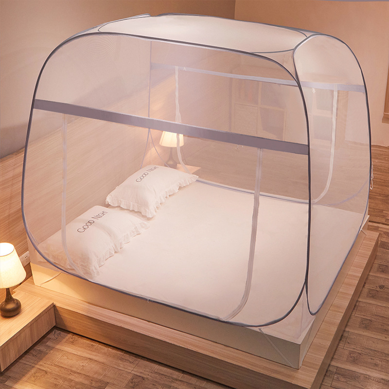 Picture of Mosquito net installation-free yurt household foldable 1.5 meters 1.8 meters bed zipper one-piece bottomless wholesale