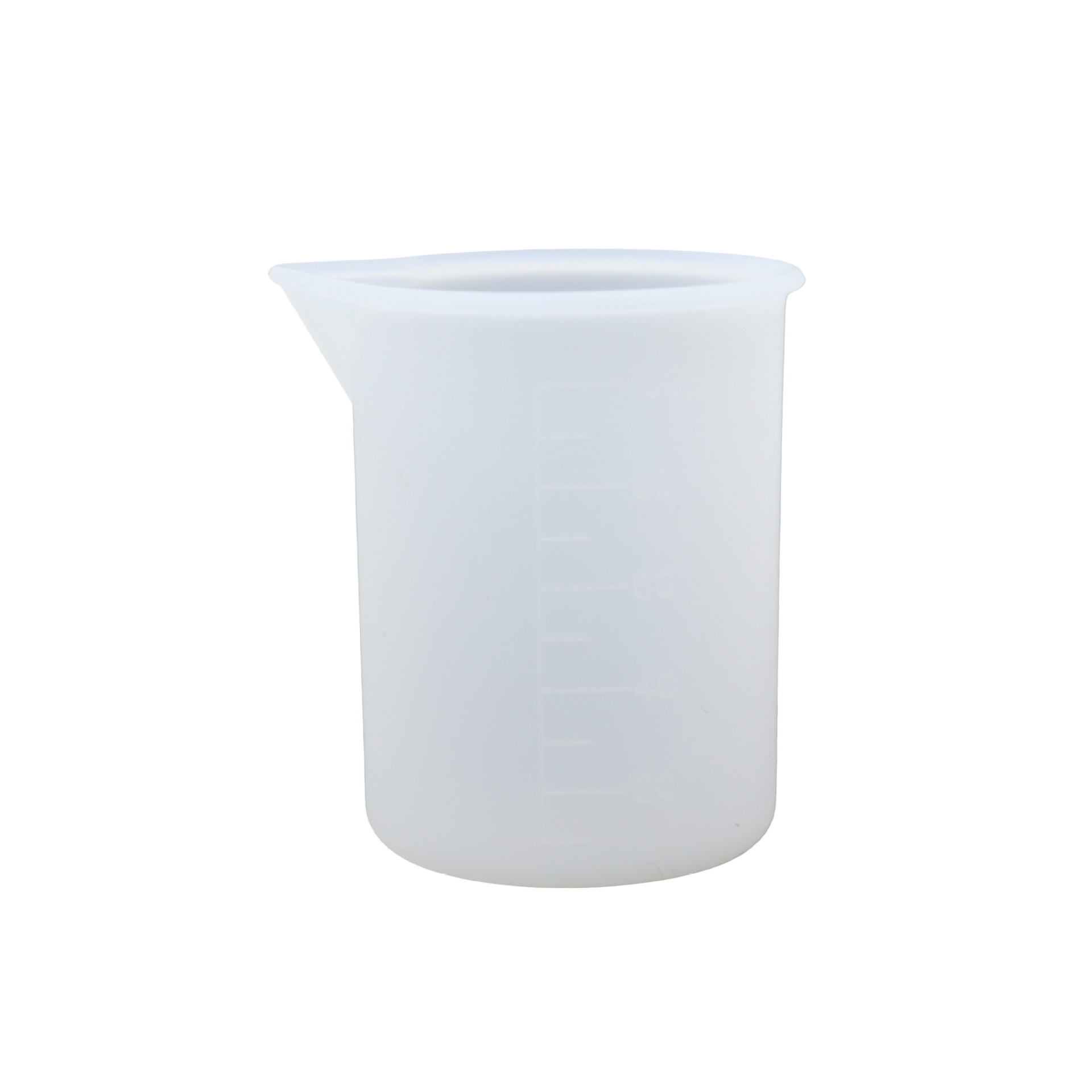Picture of Fat Girl epoxy mold 100ml printing Silicone Measuring Cup mold 100ml disposable scale measuring cup epoxy