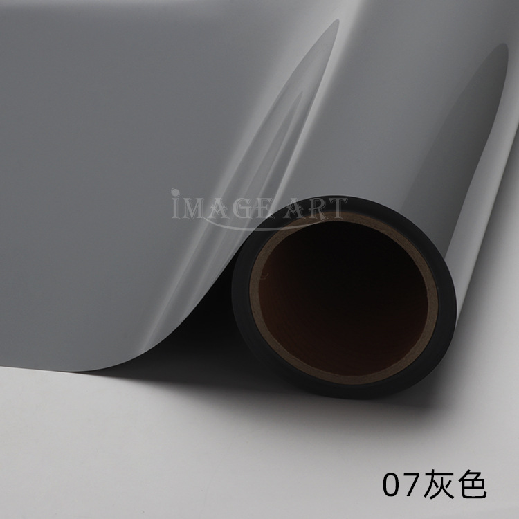 Picture of PU thermal transfer engraving film logo printing ordinary color engraving hot stamping film clothing T-shirt hot stamping film whole roll