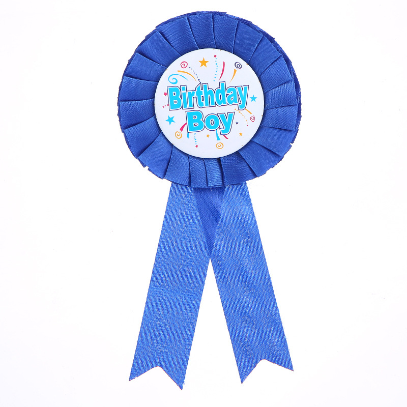 Picture of birthday girl BIRTHDAY girl Badge birthday BOY Badge BIRTHDAY Party Supplies