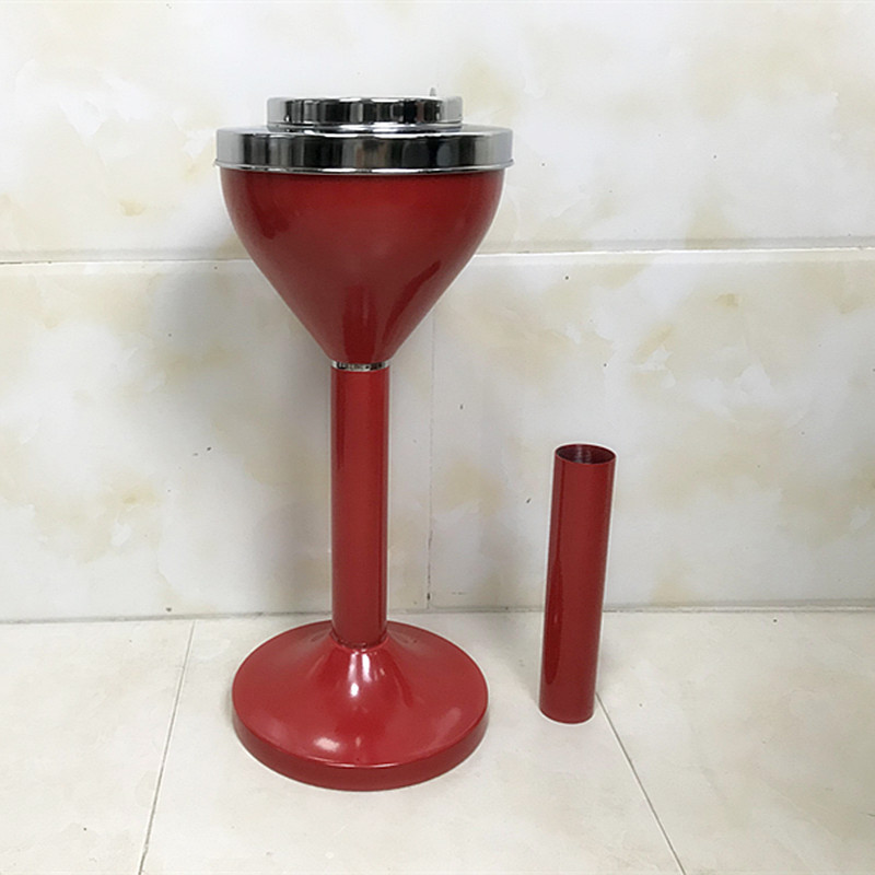 Picture of Floor-standing toilet ashtray vertical with lid creative personality fashion elevator ktv toilet living room ashtray