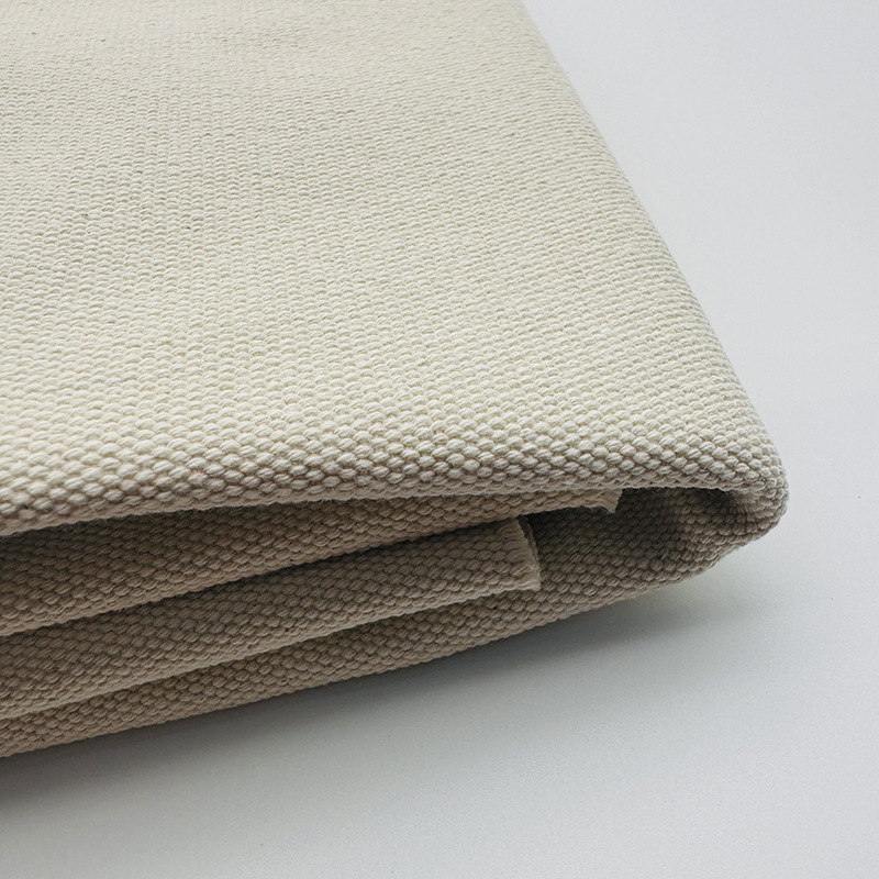 Picture of Wholesale Natural Color Raw Cloth 640g Cotton Polyester Raw Cloth Canvas Tent Fabric for Clothing and Bags Cotton Polyester Canvas Fabric