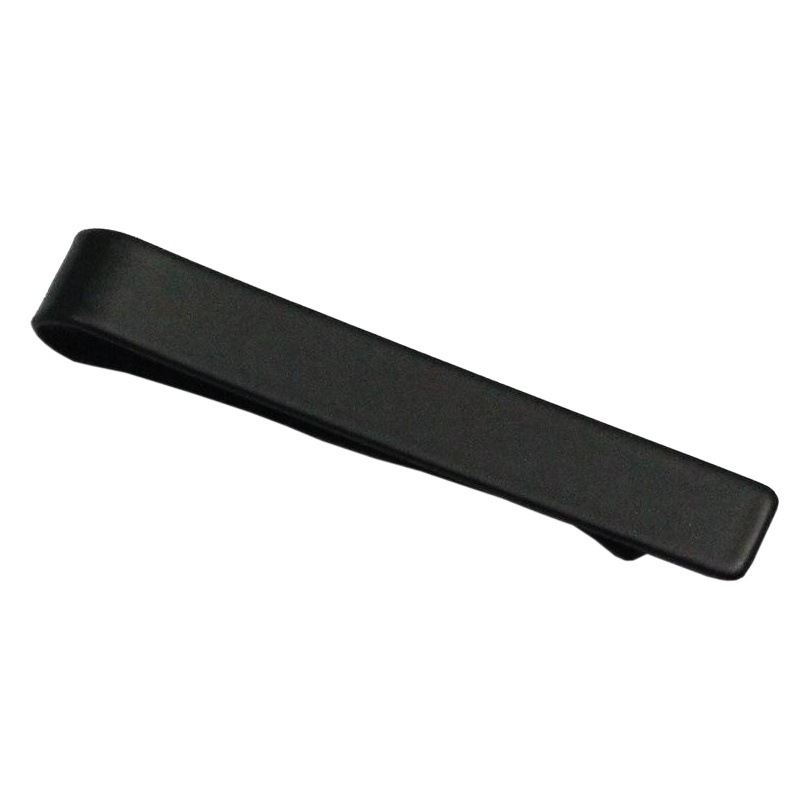 YB Yabbin Men's Business Security Simple LOGO Engraving Stainless Steel tie Tie Clip 33776