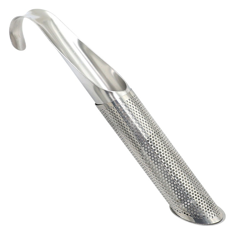 Picture of 304 Stainless Steel Pipe Hanging Tea Infuser Tea Leakage Pipe Handle Tea Leakage Filter Tea Spoon with Tea Handle Tea Set