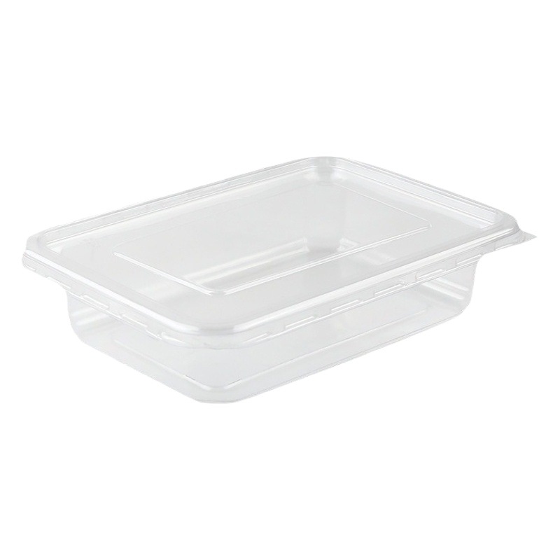 Disposable Take-out Box Thickened Transparent Fruit Cut Fruit Dessert Baking Packaging Box Bulk West Point Cake Packaging Box