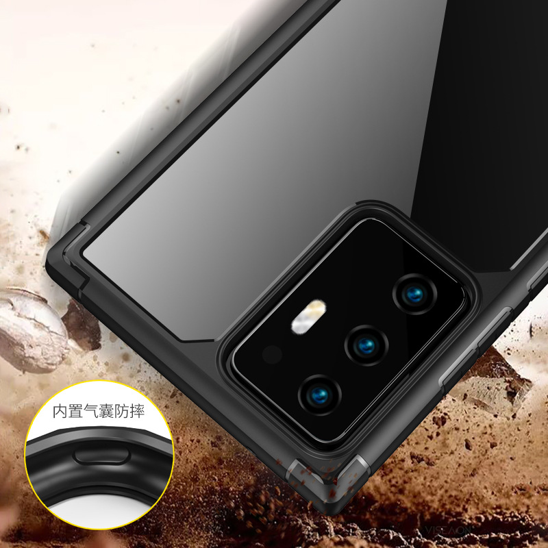 Picture of Suitable for Samsung Note20 Mobile Phone Case Anti-Fall Samsungnote20Ultra Protective Cover Four-Corner Anti-Fall Airbag