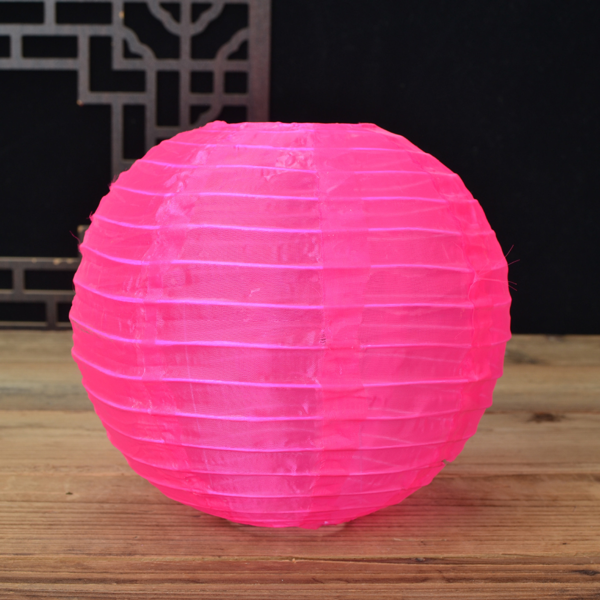 Picture of Outdoor Waterproof Round Silk Lantern Mid-Autumn Festival and National Day Shopping Mall Decorative Lantern Sun Protection and Durable Holiday Cloth Lantern