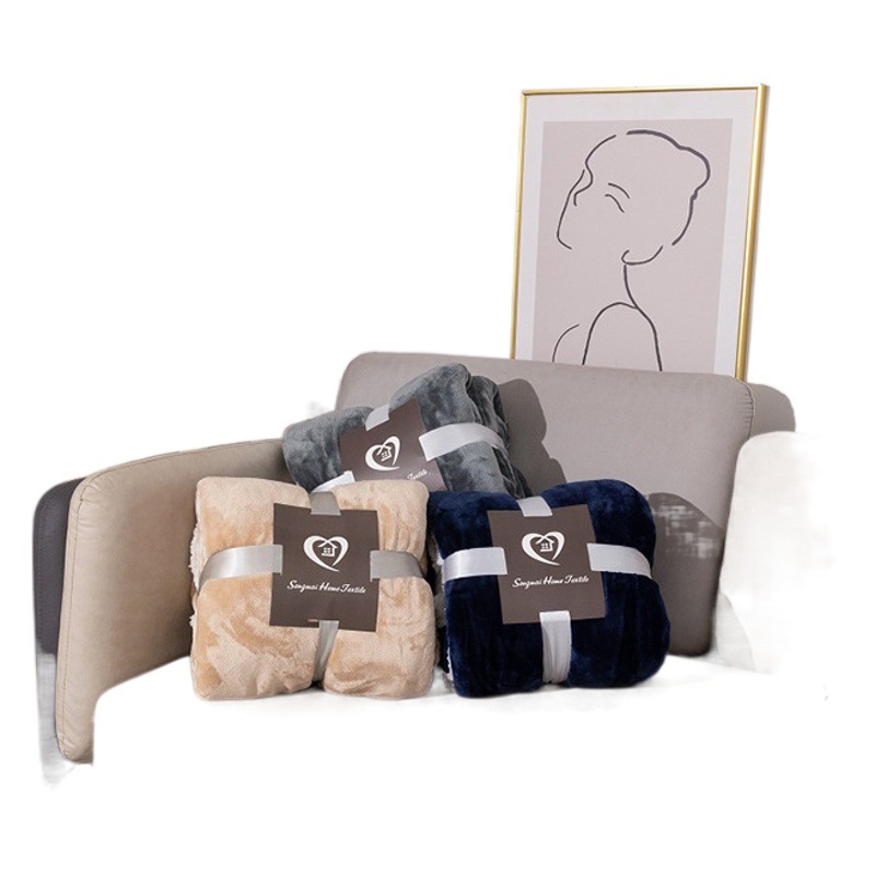 Spot wholesale Amazon explosions blanket Sherpa lambswool blanket thickened double flannel cross-border exclusive