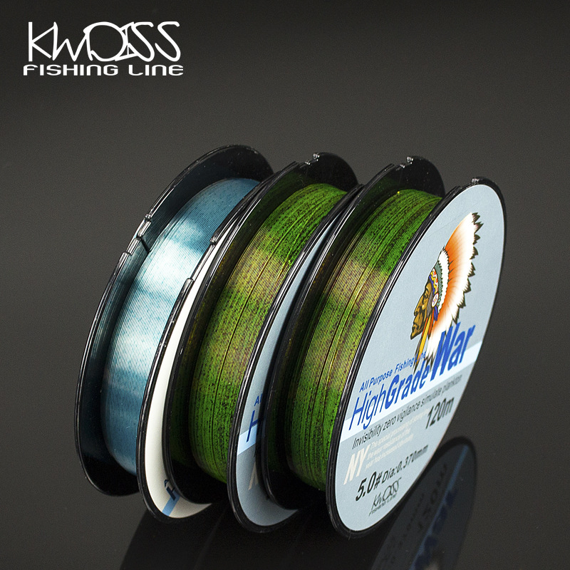 Picture of Main line sub-line spot line strong pull nylon competitive Black Pit Lake Library wild fishing line 120 meters fishing line