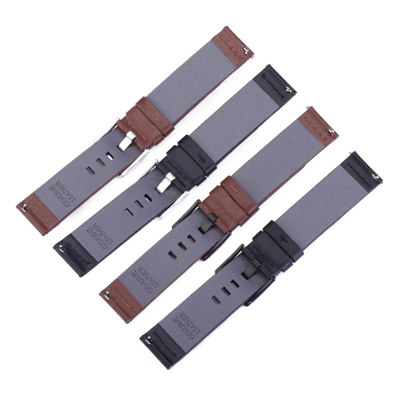 moto360 second generation Samsung Gear S3 genuine leather strap first layer cowhide needle pattern strap switch ear