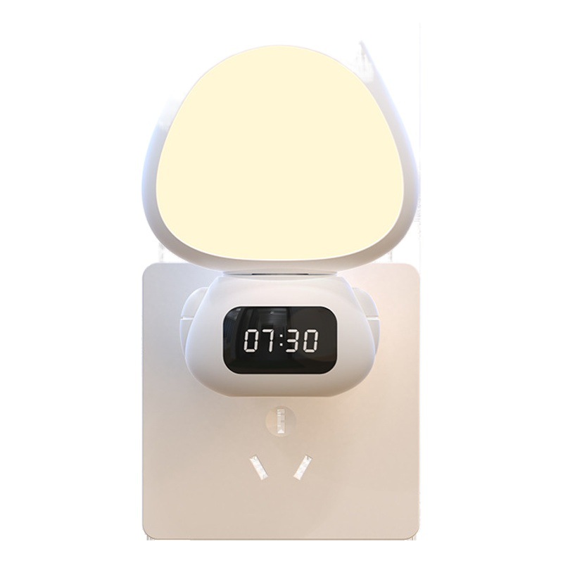Langmeike Intelligent Rotating Meow Meow Lamp Remote Control Night Light Bedroom Plug-In Baby Feeding Eye Protection Luminous Bedside Lamp