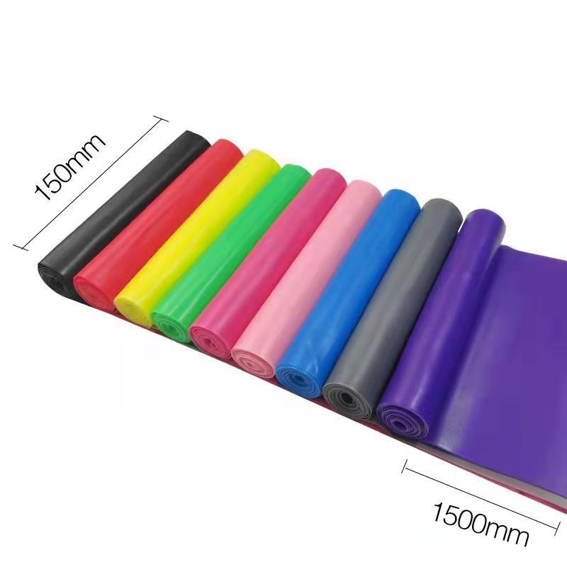 Picture of Factory Supply Yoga Fitness Stretching Tension Band Strength Training Stretching Resistance Band Yoga Stretching Band Fitness Rope