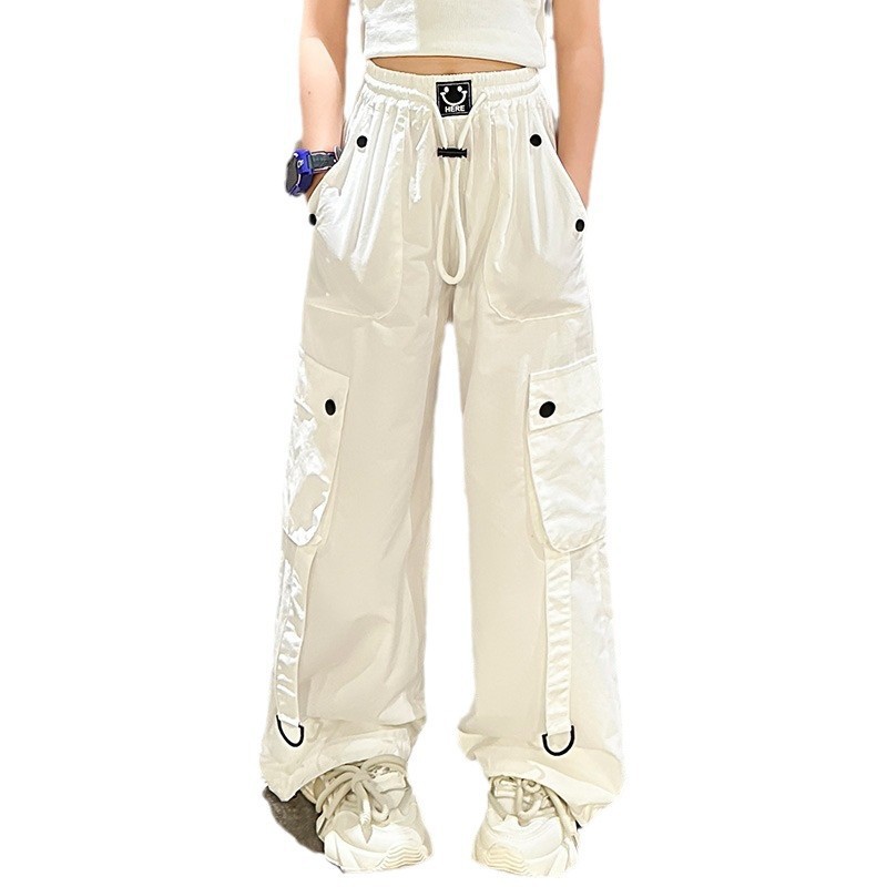 Picture of Girls' autumn overalls 2024 spring and autumn new big children's white pants suit girls fashionable trousers