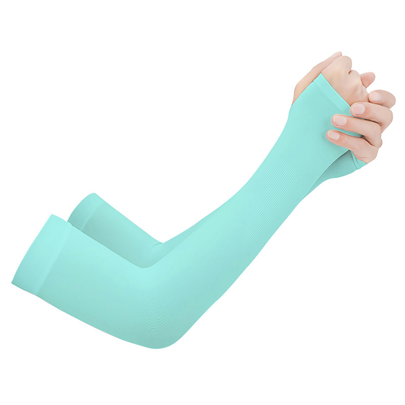 Picture of Ice Sleeves Ice Silk Sun Protection Sleeves for Women Summer Fragrance Cool Outdoor Cycling Driving Sunshade Men's Arm Sleeves