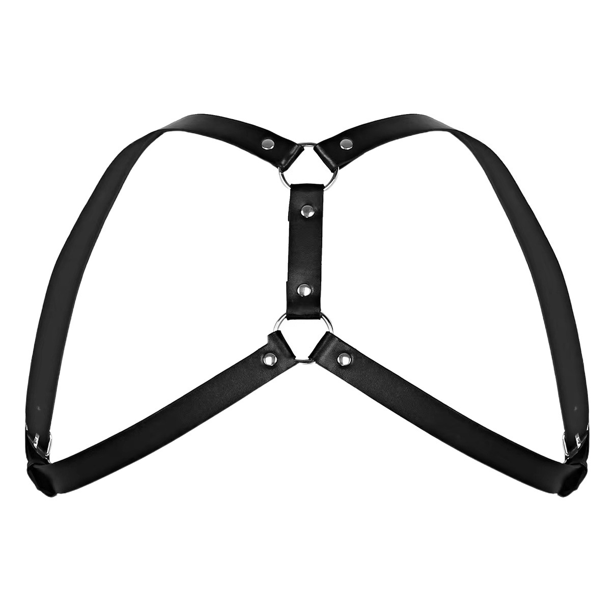 European and American Cross-Border Punk Chest Straps, Fashionable Body Chains, Leather Belts, Handsome and Sexy Suspenders for Men and Women