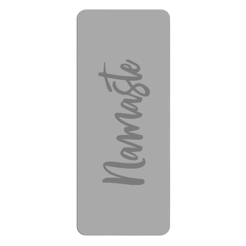Cross-border namaste position line PU rubber non-slip yoga mat sports mat thickened home fitness mat generation hair