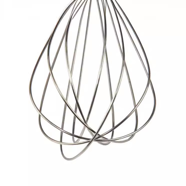 Picture of Factory wholesale 8-inch 10-inch 12-inch stainless steel manual eggbeater kitchen blender cake baking tool
