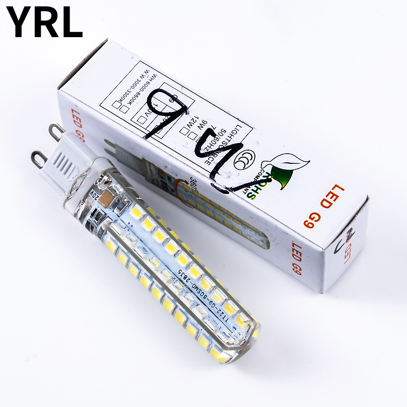 Picture of Ledg9 Lamp Bead Pin High Voltage Ac220V Crystal Lamp Plug Super Bright G9 Light Source Mirror Energy-Saving Corn Lamp Bead