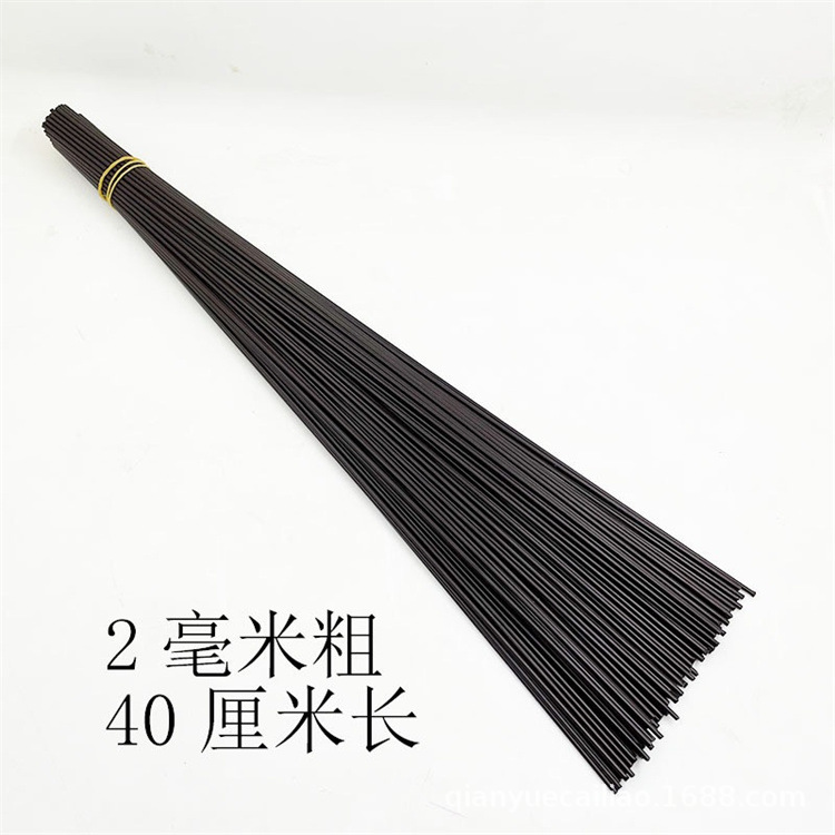 Picture of No. 2 rubber-wrapped iron wire flower rod iron wire floral iron wire rubber-wrapped material simulation flower tape wholesale DI Y production