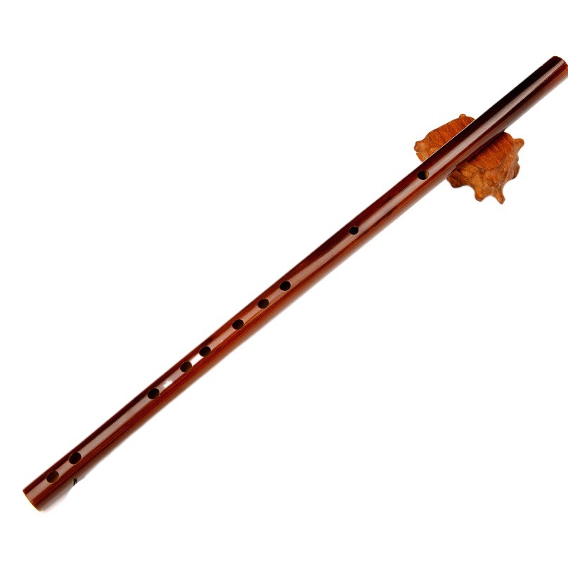 Red Star Black Chen Qing Flute Bitter Bamboo Transverse Flute Children Beginner Entry Flute Adult Professional Playing Bamboo Flute Instrument