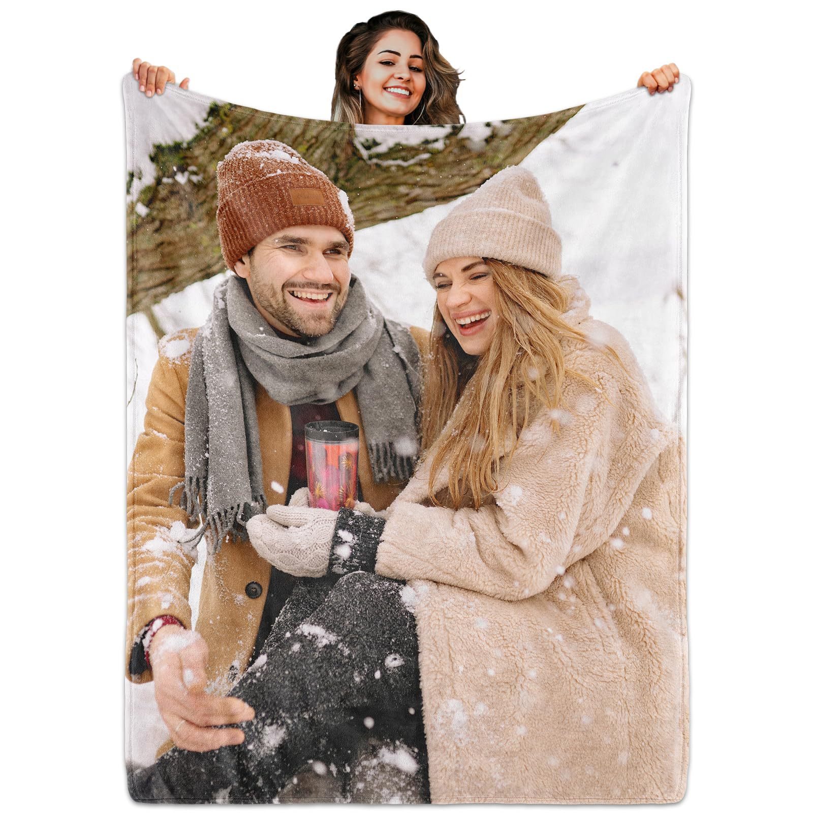 Picture of Cross-border custom diy blanket soft and comfortable flannel warm home essential blanket blanket for men and women gifts
