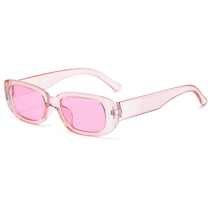 Picture of New Fashion Candy Color Cat's Eye Sunglasses European and American Fashion Street Shooting Joker Small Frame Plastic Tooth Sunglasses s23081