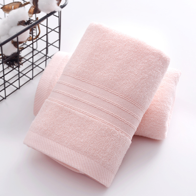 Picture of Special Towel for Face Washing, Cotton, Adult Household Hair Wiping, Type a Face Towel, Wholesale Pink Towel, Wedding Towel