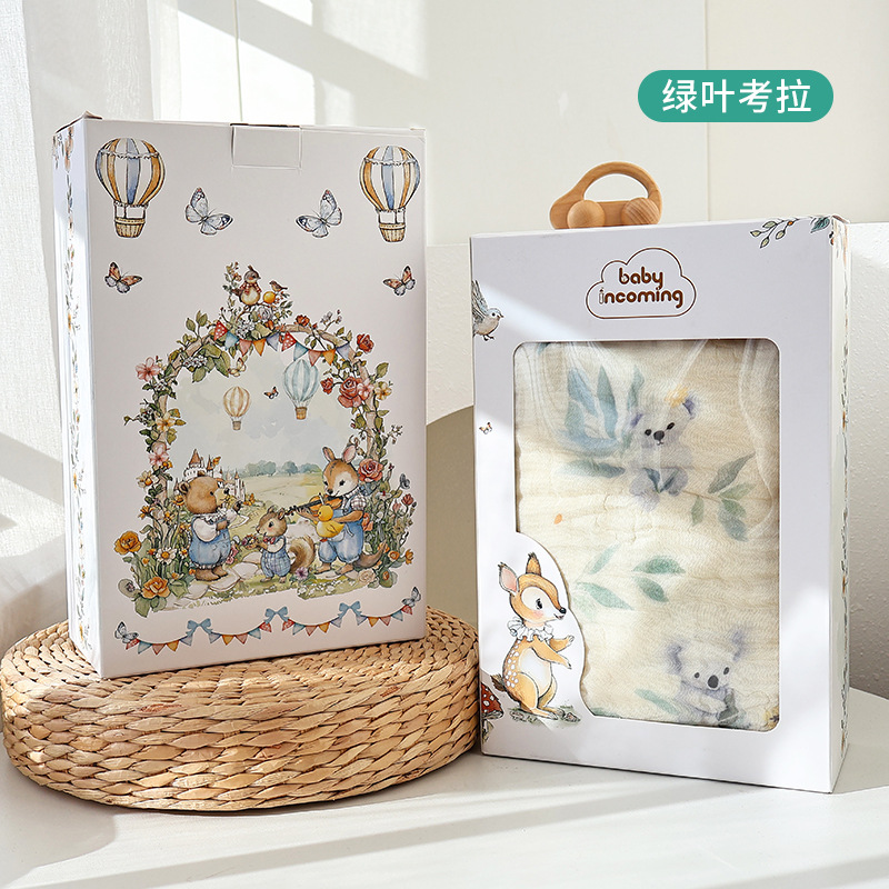 Picture of Baby Gauze Bath Towel Six-Layer Bamboo Cotton Baby Blanket Universal Soft and Absorbent Kidsren's Large Size Bath Towel for All Seasons