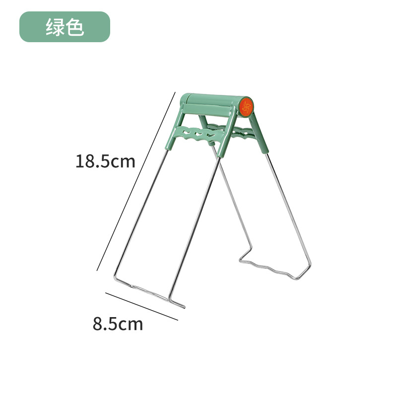 Picture of Small Wholesale Stainless Steel Household Anti-Scalding Three-Piece Set Steamer Plate Clamp Anti-Slip Plate Lifter Basin Clamp Artifact Dishes
