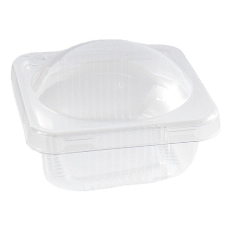 Egg Yolk Crisp Packaging Box Single Pack Mid-Autumn Festival Flow Heart Wide Moon Cake Box Ice Skin Sealed Blister Packaging Bag Base