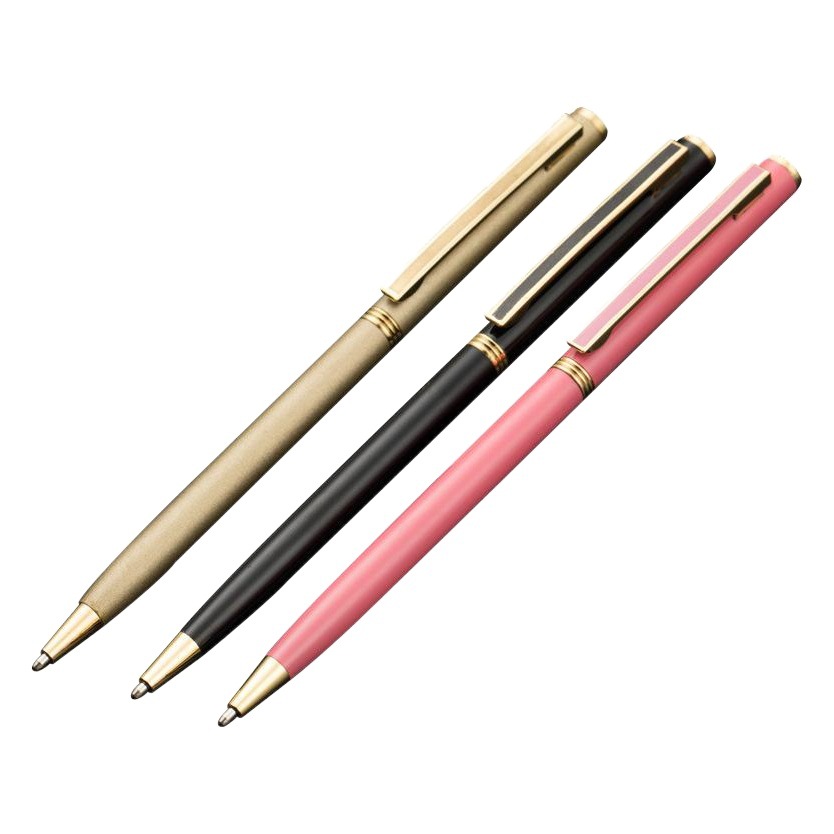 Multicolor metal small Gao Shi ballpoint pen creative advertising gift pen printed LOGO factory a generation of hair