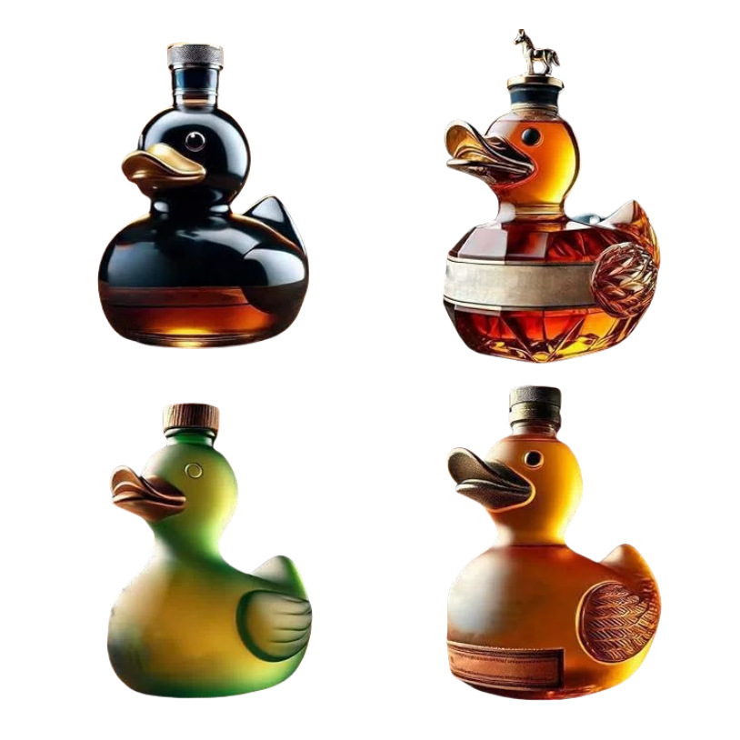 New Animal Whiskey Bottle for Independent Station Cross-Border Decoration