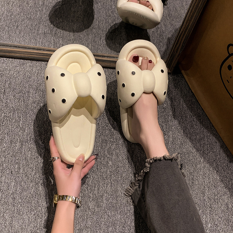 Thick-Soled Slippers That Feel Like Shit, New Summer Slippers for Home, Indoor and Outdoor Wear, Versatile Non-Slip Fashion Fairy Style for Women
