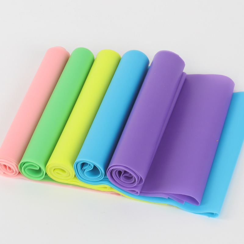 Men's and women's yoga resistance tensile belt elastic belt strength training stretch belt TPE tensile sheet