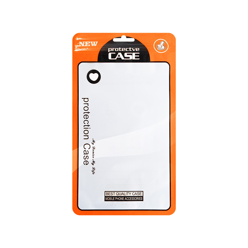 Picture of Neutral Mobile phone shell packaging bag 5.5-inch mobile phone shell color pearl bag case color printing translucent self-sealing bag
