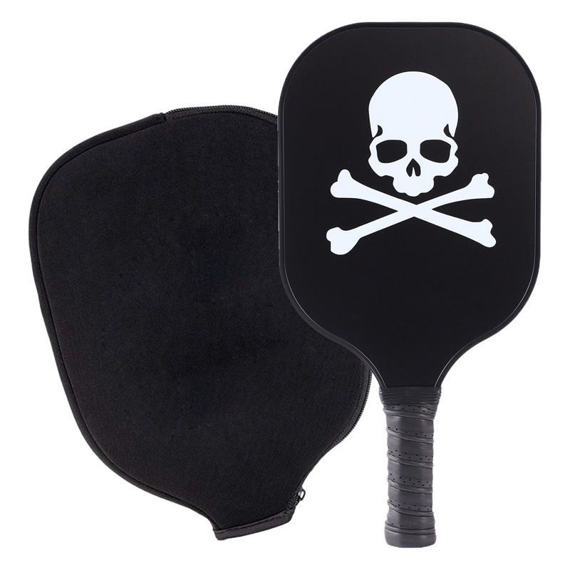 Fiberglass Ghost skull pick racket USAPA certified pickle paddle badminton racket beach racket outdoor sports suit