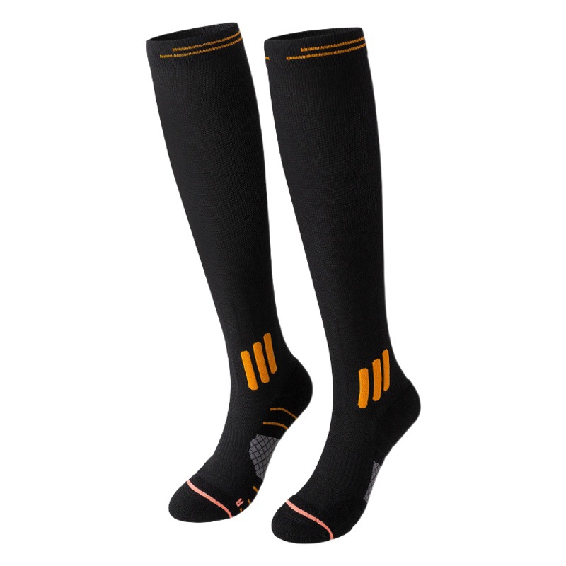 Sport'sHouse Sports Home Women's Spring and Summer Long Barrel Muscle Compression Socks Skipping Rope Skipping Exercise Pressure Sports Socks