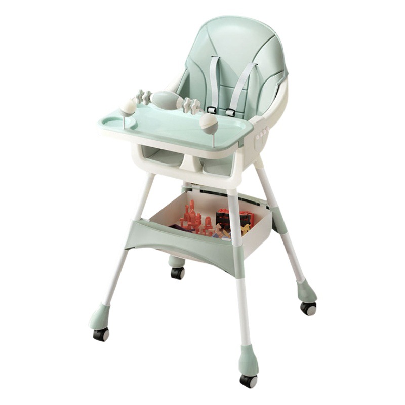 Baby Dining Chair Dining Table Baby Dining Chair Portable Household Height Adjustable Multifunctional Children Dining Table and Chair