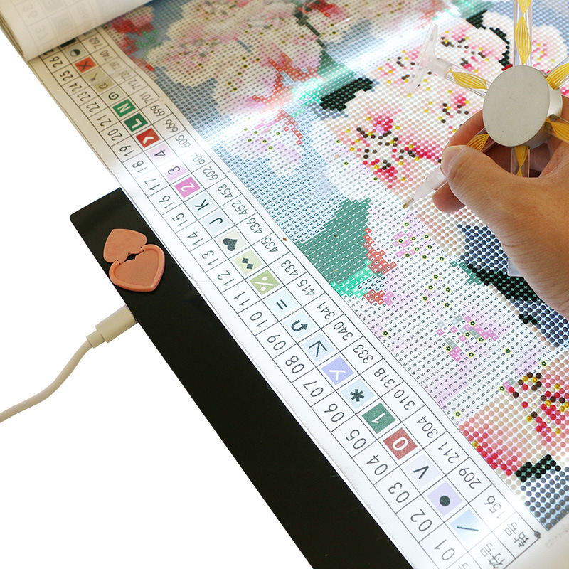 Picture of Diamond painting new tool copy board bezel protector dimming cover A3A4 universal shielding button button