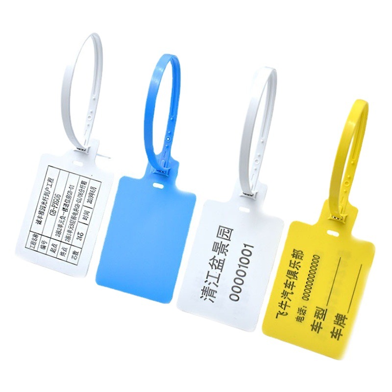Large Garden Seedling Identification Tags, Protective Signs, Rebar Inspection Qr Code Binding Plastic Labels, Thickened
