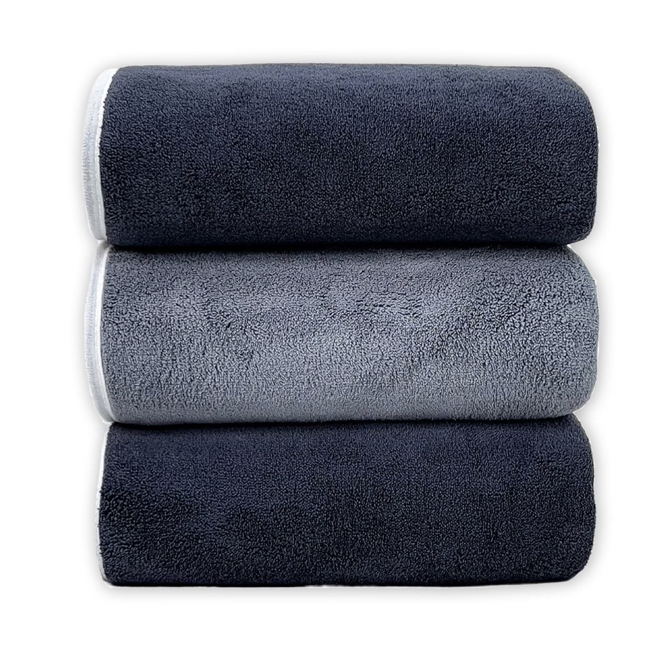 Picture of Wholesale coral fleece bath towel three adult household bath large towel than pure cotton absorbent cross-border supply