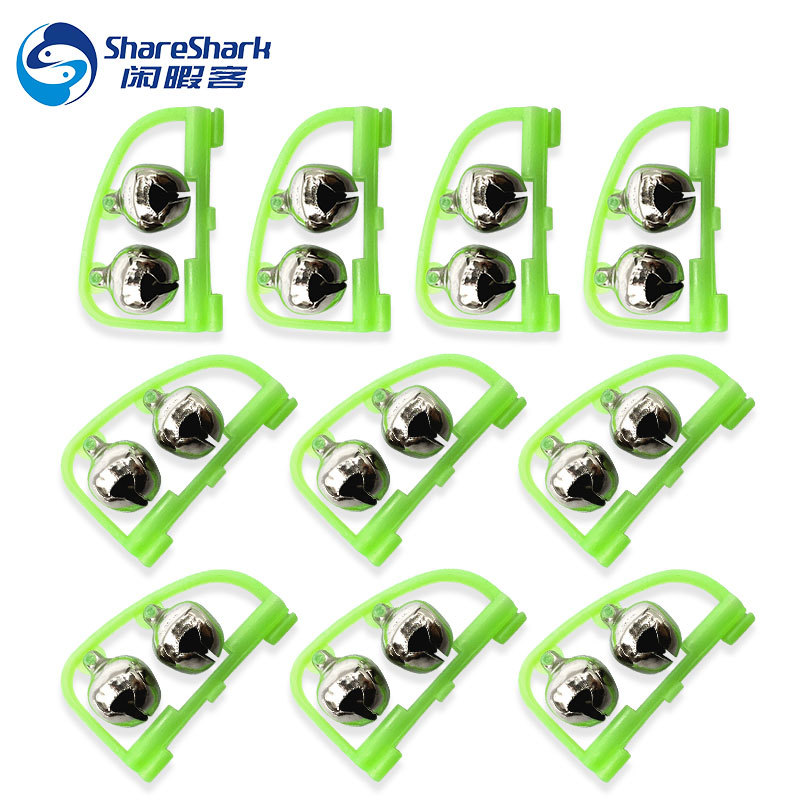 Luminous Bell Fish Bell Alarm Pisces Bell Clip Bell Sea Pole Bell Alarm Sea Pole Small Accessories