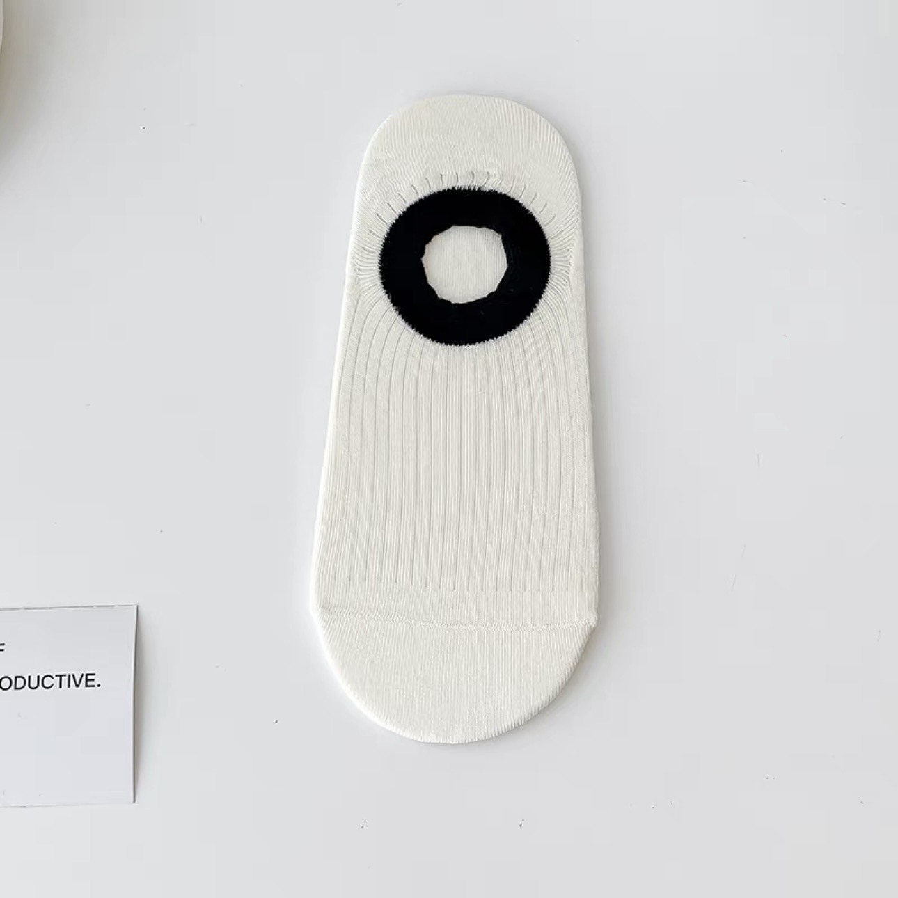 Picture of Socks women's cotton boat socks do not fall with dopamine invisible socks summer shallow mouth heel dispensing socks Zhuji socks