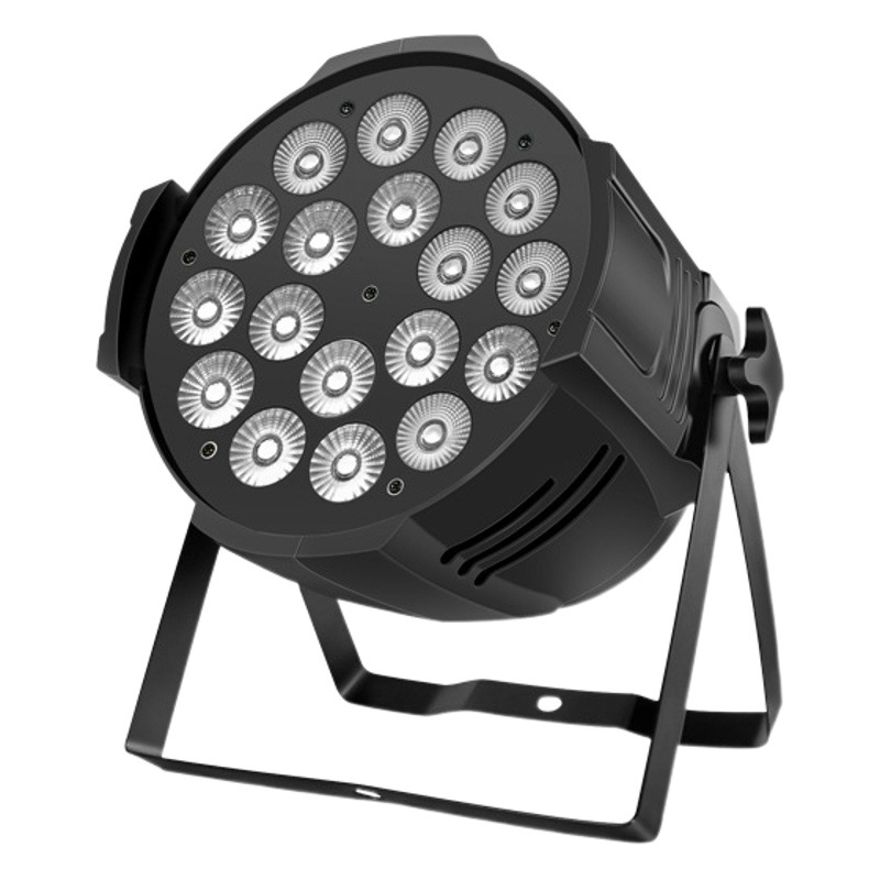 Stage lighting led18 10W full color four-in-one remote control PAR light wedding cob surface light PAR Performance PAR Light