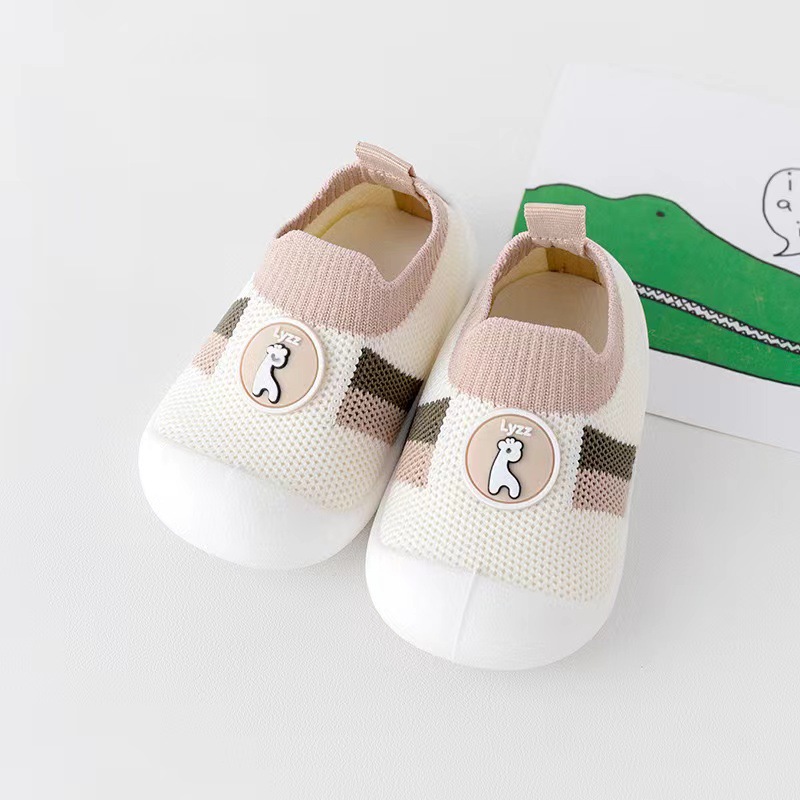 Picture of Baby Toddler Shoes Spring & Fall Soft Sole Non-Slip Infant Shoes Mesh Breathable Anti-Falling Kidsren's Shoes Indoor