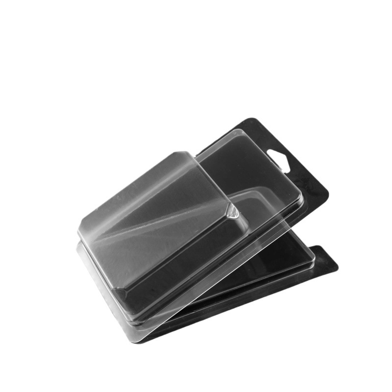Double blister blister packaging box PET blister transparent blister box folded blister packaging pvc plastic box