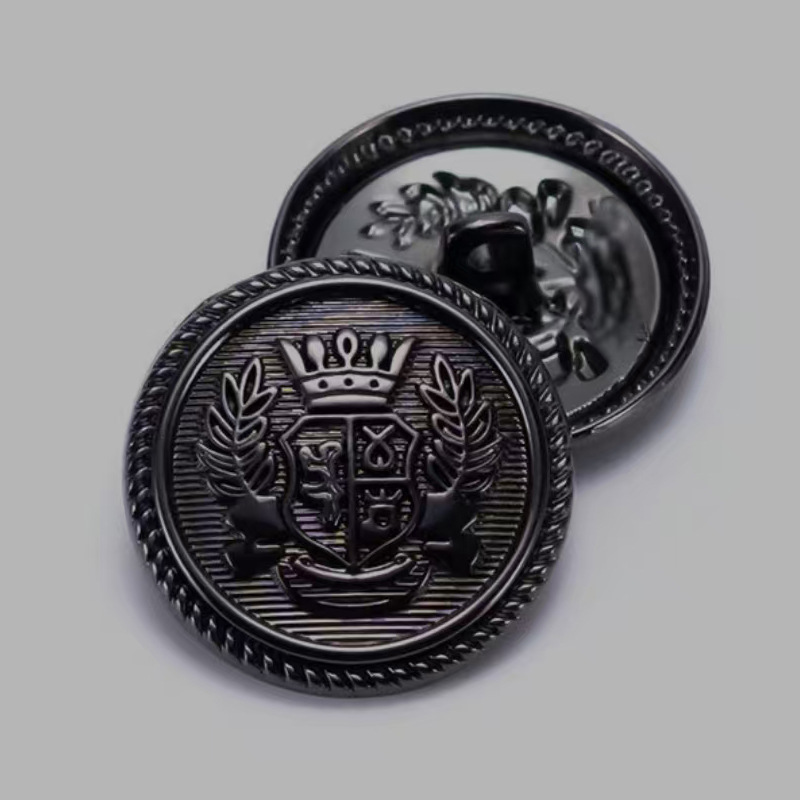 Picture of Metal Buttons for Coats, Suits, Trench Coats, Cufflinks, Men's Tops, Women's Waist-Cinching Pants Buttons, High-End Alloy