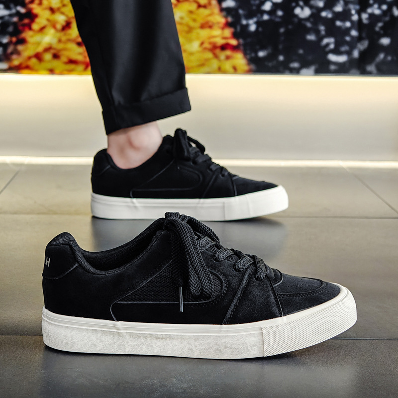Douchuan Spring and Autumn New Style Niche Low-Top Breathable Canvas Shoes Men's Shoes Versatile Couple Casual Sneakers Men's Wholesale