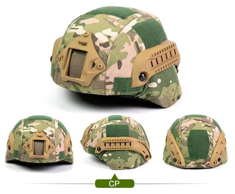 Picture of Children's tactical helmet, special forces action version helmet, lightweight CS Mickey military fan rail helmet for elementary school students